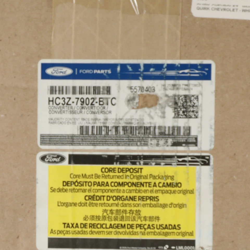 GENUINE FORD F-Super Duty Automatic Transmission Torque Converter HC3Z-7902-BTC - Image 3 of 3