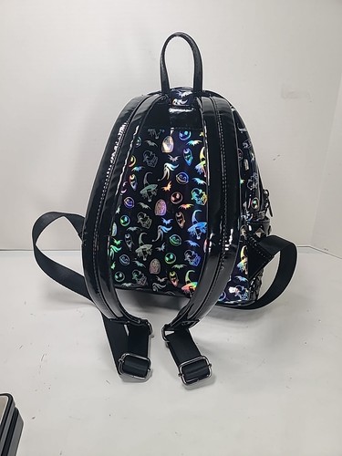 VGC Disney Parks Nightmare Before Christmas Holographic Loungefly Mini Backpack - Picture 6 of 10