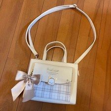 mint Sanrio Pochacco kawaii White Shoulder bag Hand Bag Discontinued