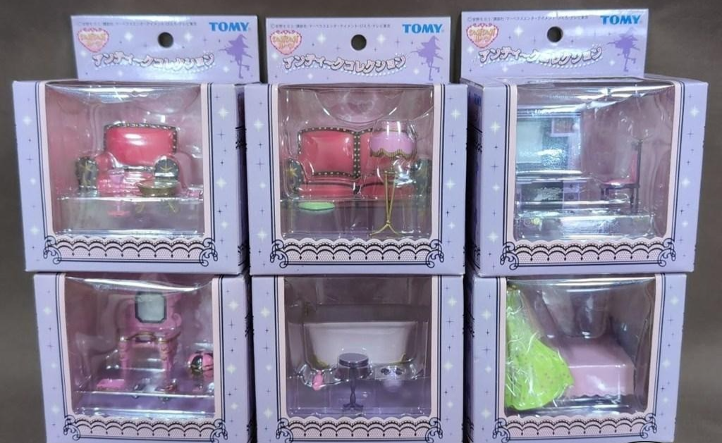 Sugar Sugar Rune Antique Collection Set of 6 Tomy Vintage Rare