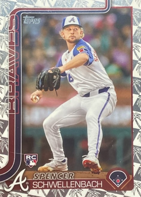 2025 Topps Base Set Series 1#103 Spencer Schwellenbach Spring Training