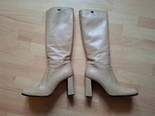Buffalo London Stiefel Gr. 41 echtes Leder in beige
