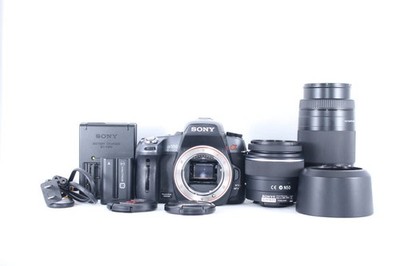 Sony Alpha A550 DSLR Camera 18-55mm Kit Excellent Condition