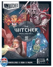 Restoration Games Unmatched The Witcher Realms Fall - Strategy Bo