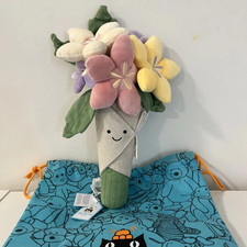 Jellycat Amuseable Bouquet Of Flowers Plush toys with dust bag