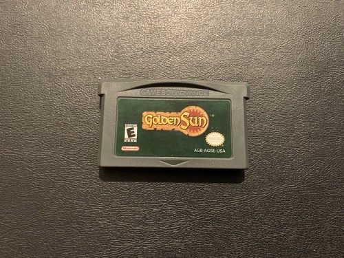 Golden Sun Nintendo Game Boy Advance 2001 Complete in Box CIB Manual Map Inserts - Picture 11 of 23