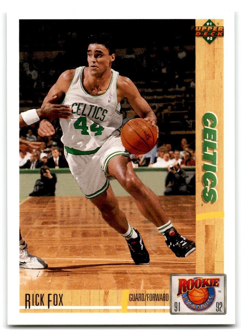 1991-92 Upper Deck Rookie Standouts Rick Fox Rookie Boston Celtics #R23