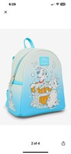 LOUNGEFLY DISNEY 101 DALMATIANS BATH MINI BACKPACK NWT!!!