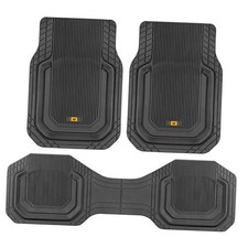 ToughLiner Car Floor Mats - Heavy Duty Trim to Fit Mat for Trucks - Car Black