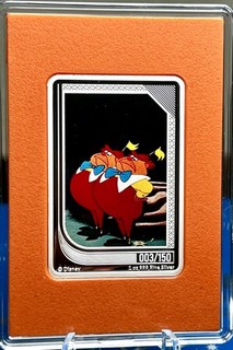2024 Agoro DISNEY Classics Trading Coin TWEEDLEDEE & TWEEDLEDUM Topazio BASSO #3