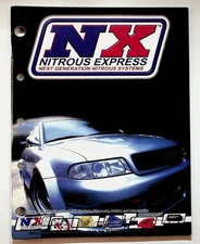 Nitrous Express NX Next Generation Nitrous Systems Catalog 2004 Performance