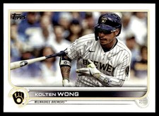 2022 Topps Kolten Wong Milwaukee Brewers #449