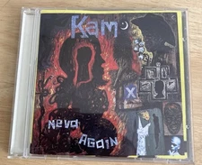 CD .. KAM - NEVA AGAIN ... 1993 ... Hip Hop/Rap ... Eastwest/Street Knowledge