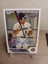 2022 Topps Pro Debut Mason Auer Autograph