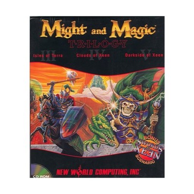 3DO Computer Wargame Might and Magic Trilogy VG+/NM