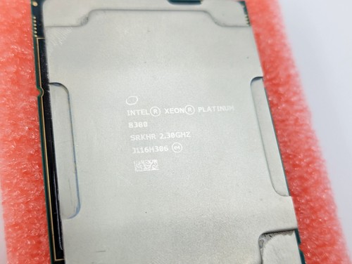 Intel Xeon Platinum 8380 SRKHR 2.30GHz 40-Core CPU Processor *DAMAGE TO CORNER* - Picture 2 of 4