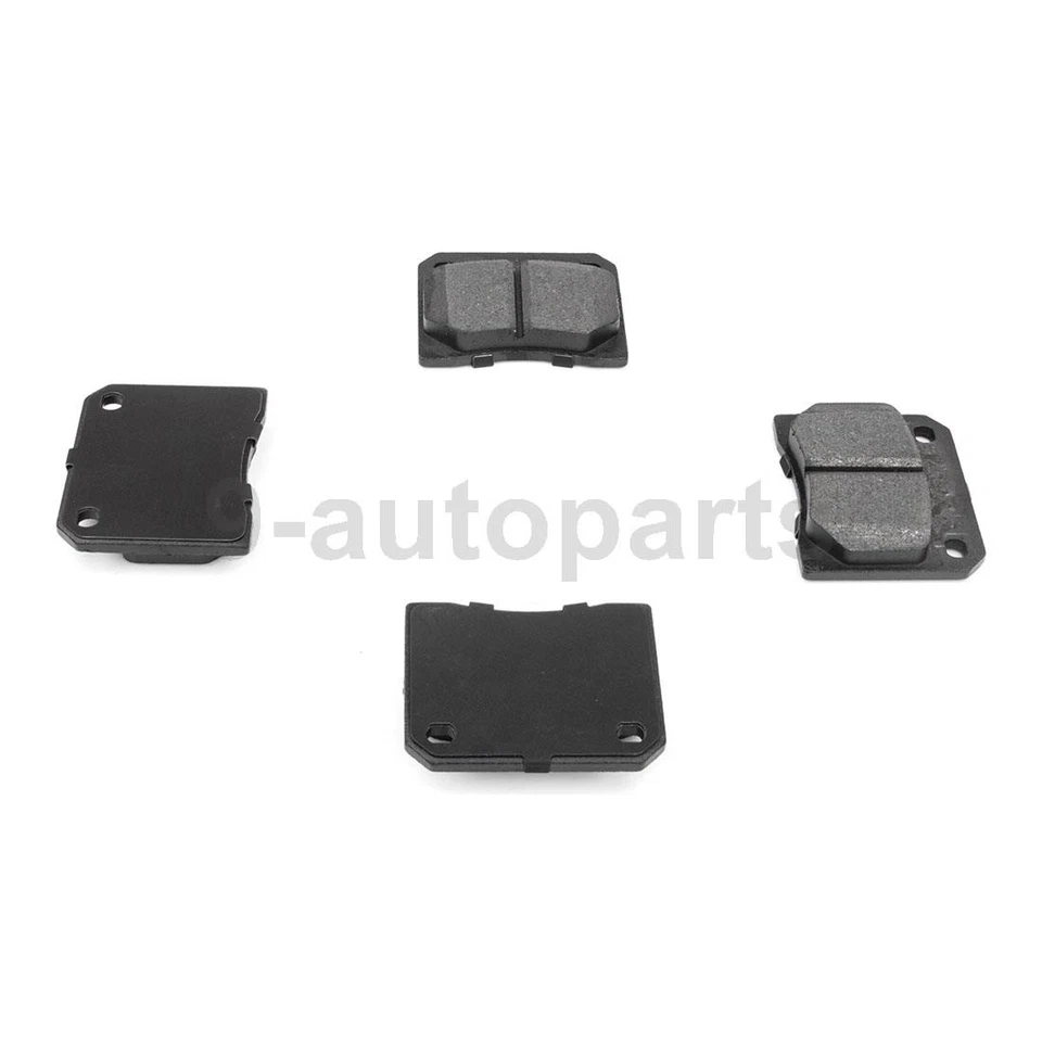 Rotores de freno de disco delanteros traseros + pastillas de freno para 1973 1974 1975 - 1987 XJ6 Jaguar Foto 4 de 4