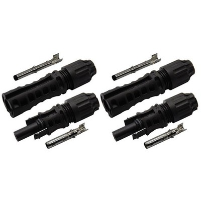 MC4-EVO2 Stäubli Kupplungsstecker + Buchse Multi Contact 4-6mm² (2 Paar)