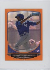 2013 Bowman Chrome Minis Orange Refractor 4/15 Jorge Bonifacio #77 nd3
