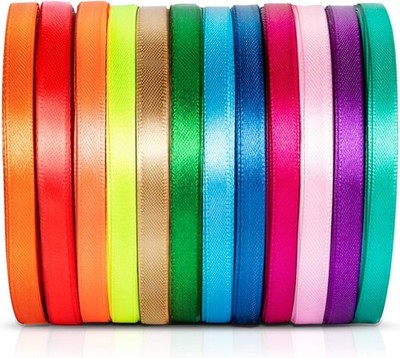Satin and Silk Ribbon, Wedding, Decorative Gift, Roll, Packaging and Gift Wra...