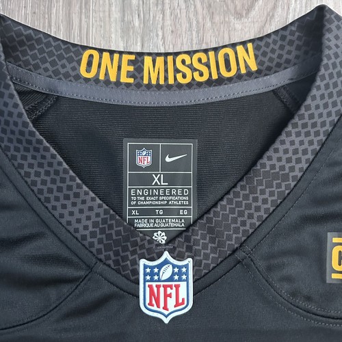 Washington Commanders Jayden Daniels #5 Nike Black Alternate NFL Game Jersey XL - Picture 2 of 14
