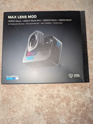 GoPro Black Max Lens Mod Fits Hero9 Hero10 Hero11 Hero 9 10 11  Mini