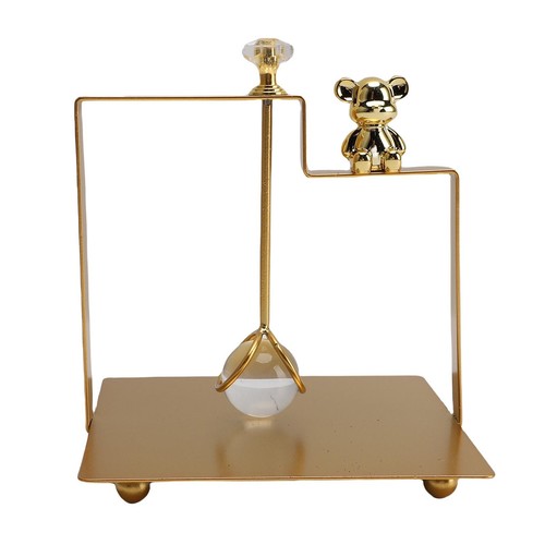 Napkin Holder Flat Paper Napkin Holder Square With Cute Bear Decoration Ball - Picture 24 of 24