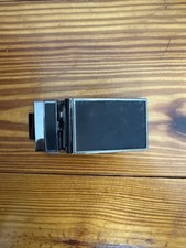 Black Belt Buckle Metal / Silver