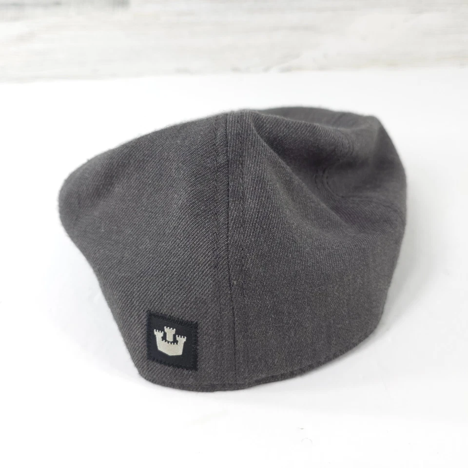 GOORIN BROTHERS GRIS GORRA DE NEWSBOY ESTILO SOMBRERO HOMBRE TALLA GRANDE FORRADO DE LANA ACRÍLICA... Foto 3 de 4