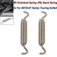 2PCS Kickstand Spring For Harley Jiffy Stand Spring Touring Street Glide Softail