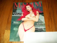 JULY 2023 / AUGUST 2023 MAXIM - EXCELLENT CONDITION - JUSTINA VALENTINE - SEXY!