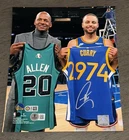 Stephen Curry "2974" (NBA Record) Warriors 8x10 Fanatics Signed Photo USASM BAS