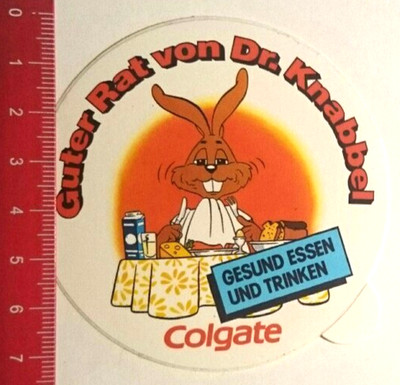 Colgate   Aufkleber/Sticker: Colgate gesund essen und trinken (121216102)