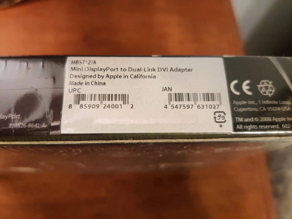Apple Mini DisplayPort to Dual-Link DVI Adapter MB571Z/A - Image 3 of 4