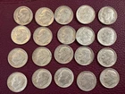 Mixed Lot of 20 Roosevelt Dimes 90% Silver  1950-1964 Circulated