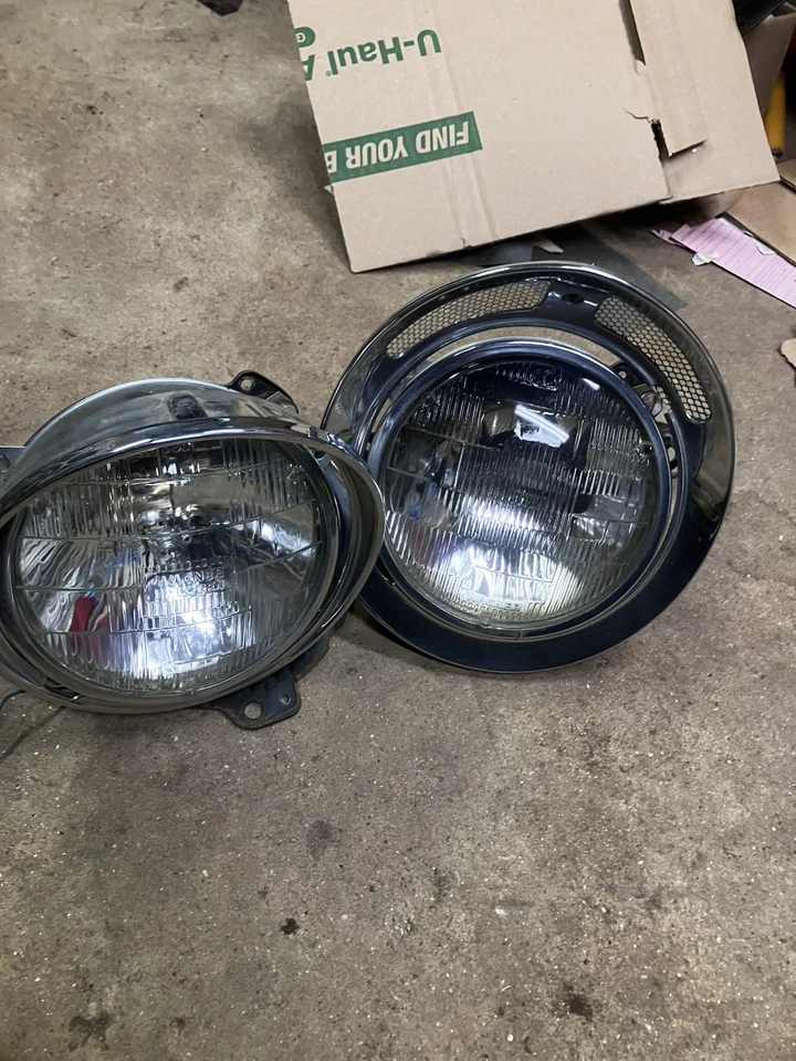 1980-1987 Jaguar Xj6 headlight set - OEM Left and Right side Driver and Pass - Image 3 of 4