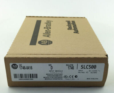 New Factory Sealed Allen Bradley 1746-IA16 Series C SLC 500 Input Module