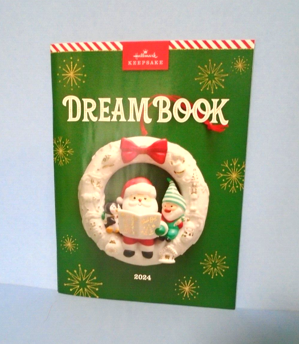 2024 Hallmark Keepsake Ornament DREAM BOOK New With Wish List eBay