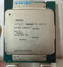 compatibility Intel Xeon E5-1660 V3 LGA2011-3 CPU Processor 3.0GHz 8Core 20MB