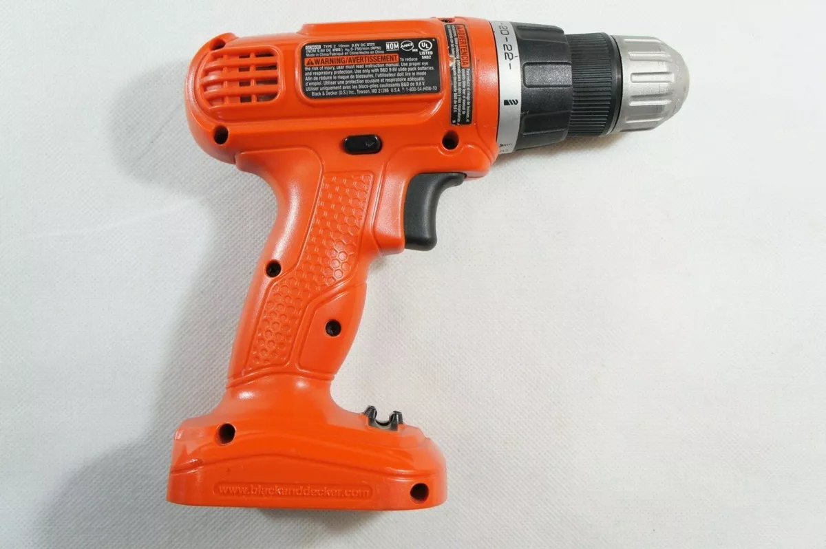 Black & Decker 9.6v drill, with slide pack battery and New $45