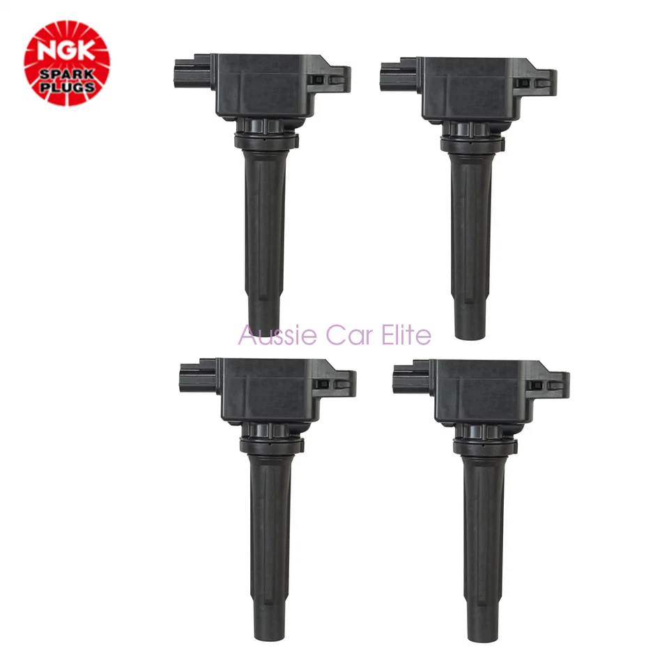 4 Pcs P51B18100 OEM NGK 48895 Ignition Coil for Mazda 3/6 CX-3 CX-5 2.0L/2.5L — 第 2/4 张图片
