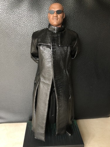 Toys Works Matrix Morpheus Spiritual Leader 1/6 Custom No Present Hot Toys READ - Foto 2 di 4