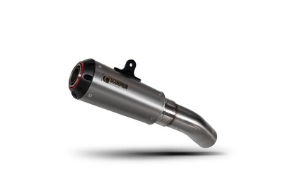 Scorpion Exhaust Red Power Slip-on Titanium Kawasaki Ninja ZX6R 2021-2024