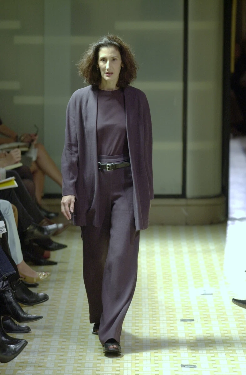 Hermes Paris Martin Margiela Spring 2002 Collarless No Collar Jacket Blazer  36