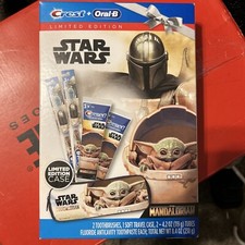 Crest Oral B Limited Edition Star Wars Mandalorian Oral Care Gift Pack NIB