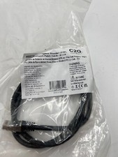 QTY 10 C2G 3ft Cat6 Snagless Shielded STP Network Patch Cable 00810 Black
