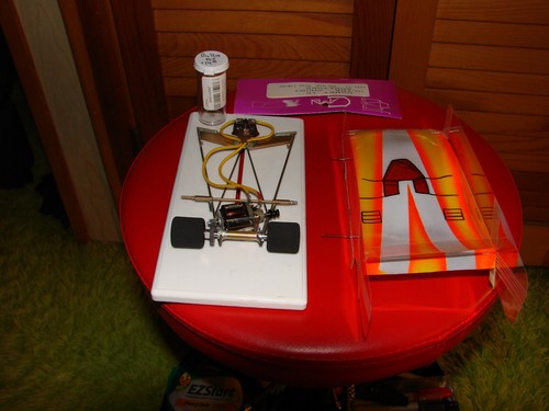 1/24 CAMEN G-15 WING CAR(.480 DIA-40 DEG-BB)JK NEODYMIUM MAGS, NICE,NEW !!!!!!!! - Picture 11 of 12