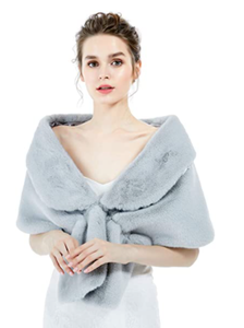 fur wrap stole