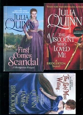 Lot of 20 Julia Quinn PBs - BRIDGERTON SERIES, Lady Whistledown, Minx, Splendid