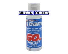 Associated ASC5436 Silicone Shock Oil (2oz) (60wt) NEW IN PACKAGE HH